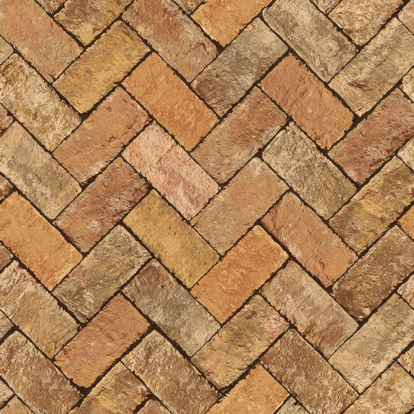 Tapet Herringbone Brick 0,53x10 meter