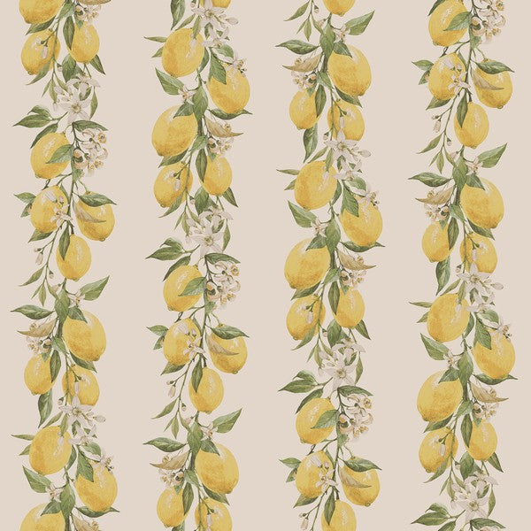Tapet Lemon Stripe 0,53x10 meter