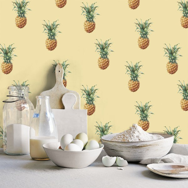 Tapet Pineapples 0,53x10 meter