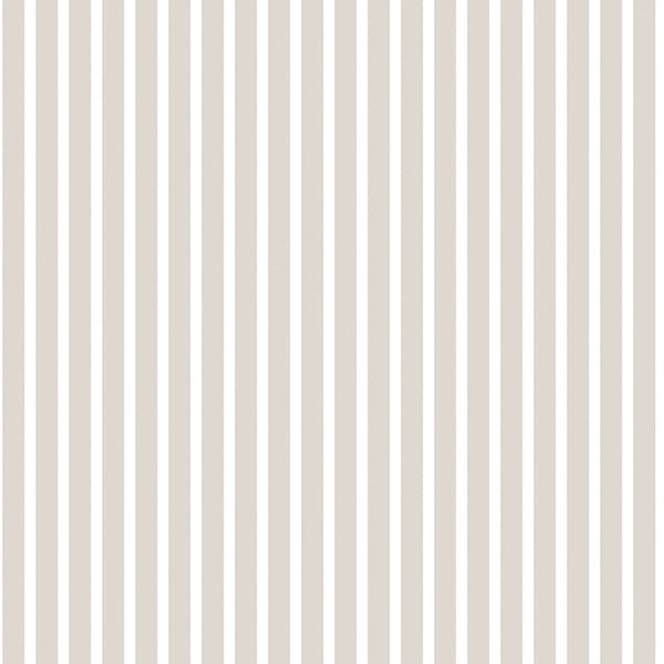 Tapet små striber i lys grå 0,53x10 meter