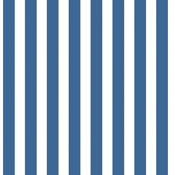 Tapet regency stribet blå 0,53x10,00 meter