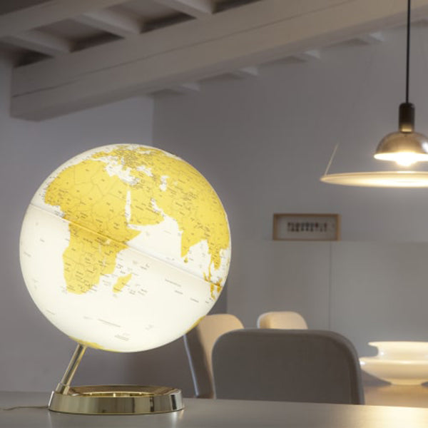 Globus Guld bordlampe 40 x 30 cm