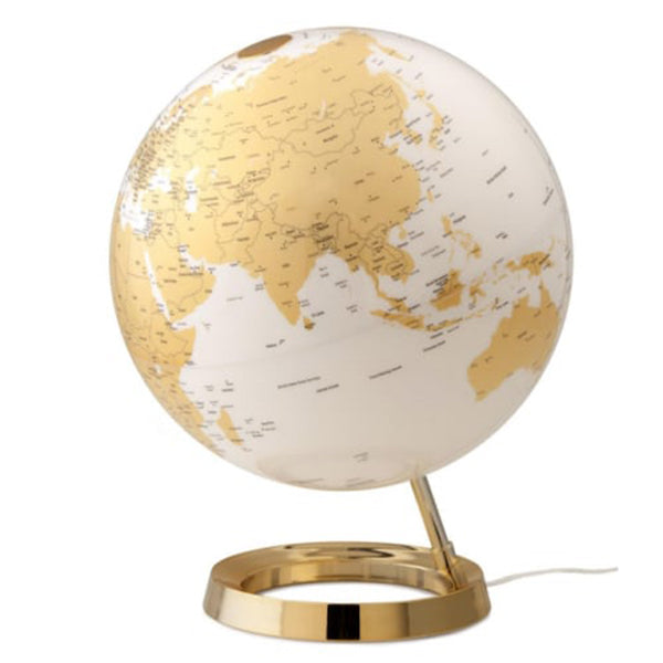 Globus Guld bordlampe 40 x 30 cm