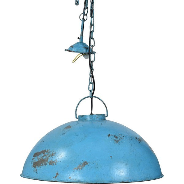 Thormann loftlampe - antik blå 30x52x52 cm