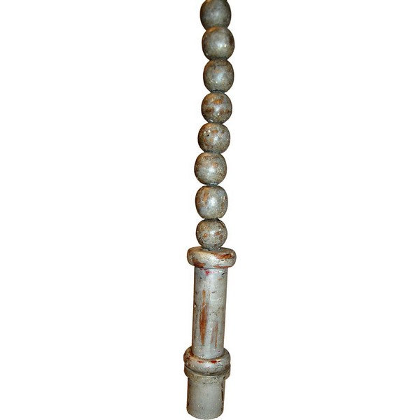Bruce loftslampe i træ - antikgrå 103x5x5 cm