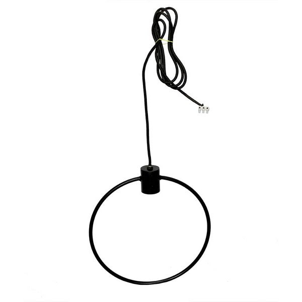 Oslo loftlampe i et enkelt design - sort 33x31x5 cm