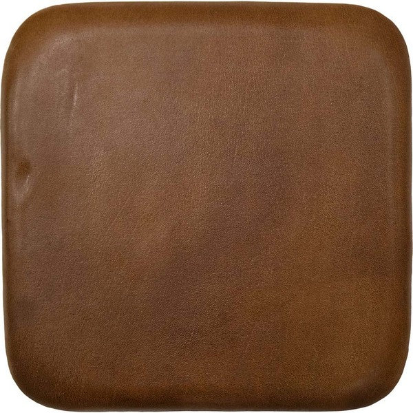 Sitt stolehynde i brun til høj skammel 2x27x27 cm