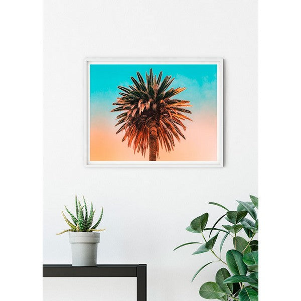 Plakat Palme træ - 30x40 cm