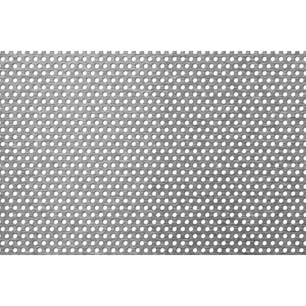 Perforeret aluminiums stål plade 2x1000x2000 mm 32,65% luft