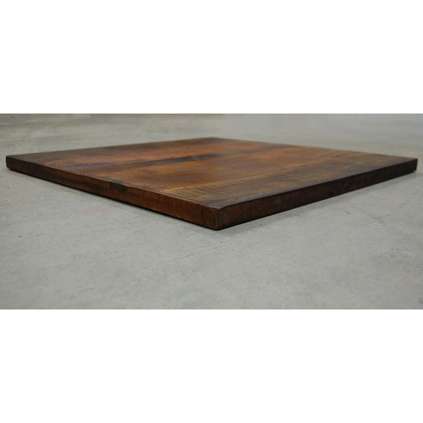 Amadeus kvadratisk træbordplade - L 3x70x70 cm