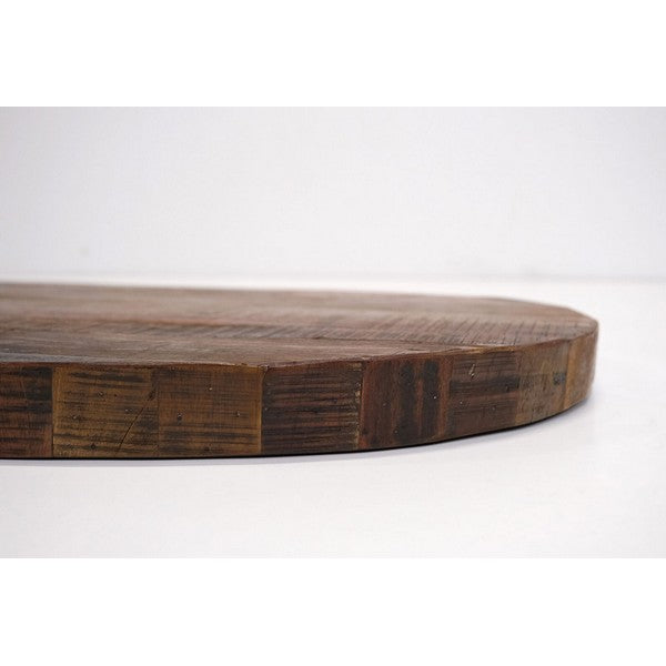Amadeus oval træbordplade 5x130x70 cm