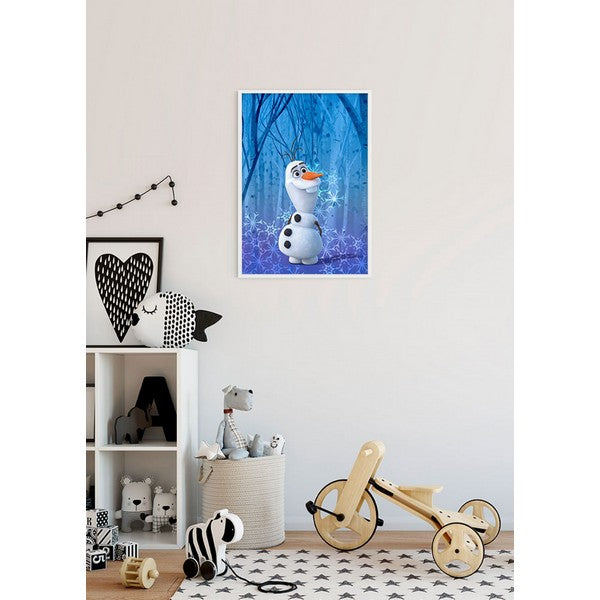 Plakat Frozen Olaf Crystal - 40x50 cm