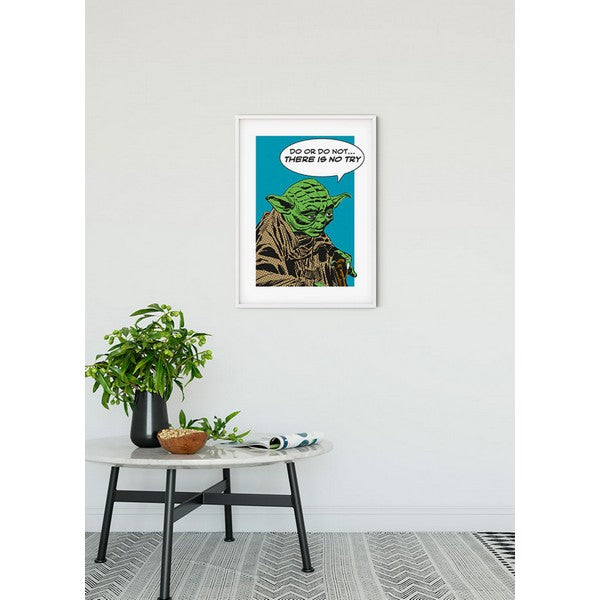 Plakat Star Wars Classic Comic Quote Yoda - 40x50 cm