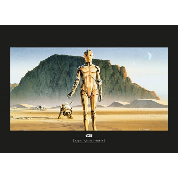 Plakat Star Wars Classic RMQ Droids - 50x70 cm
