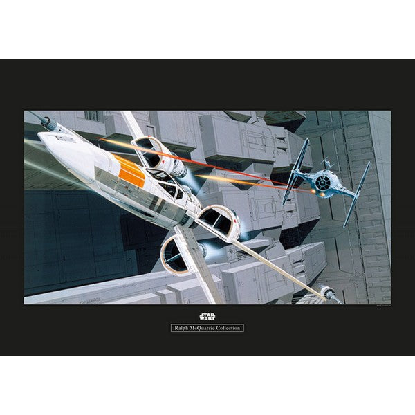 Plakat Star Wars Classic RMQ X-Wing vs TIE-Fighter - 30x40 cm