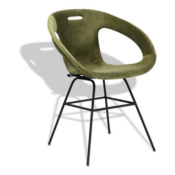 Ecco spisebordsstol grøn - C2 model 78x46x47 cm