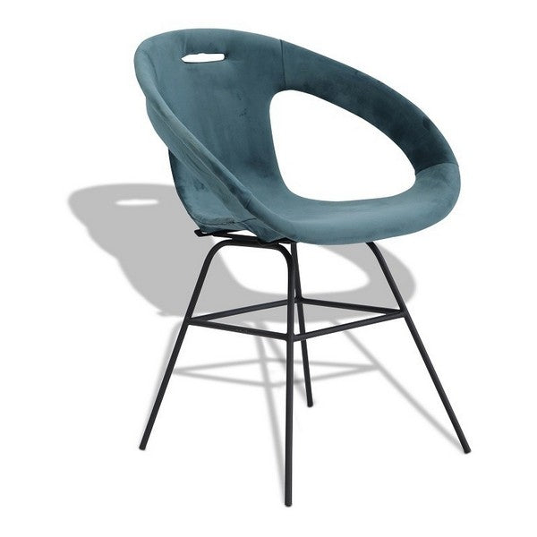 Ecco spisebordsstol blågrøn - C4 model 78x46x47 cm