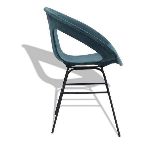 Ecco spisebordsstol blågrøn - C4 model 78x46x47 cm