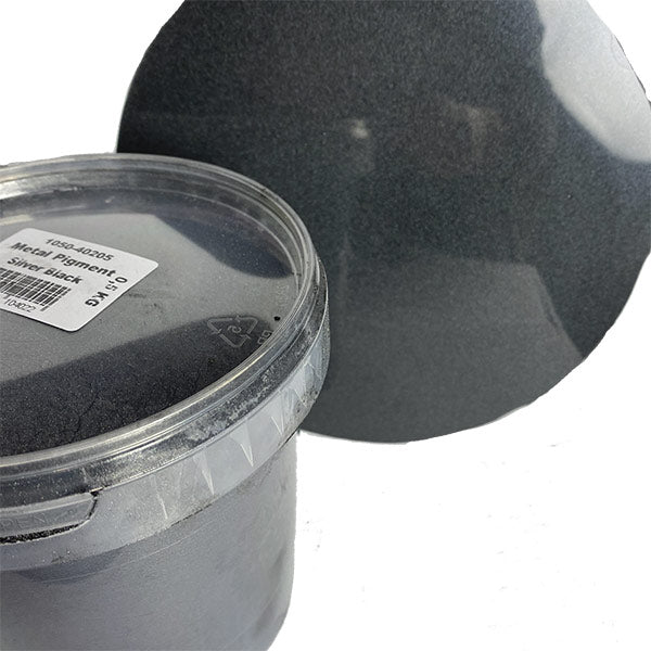 Profloor pigment til epoxy metallic Silver black 500 gram