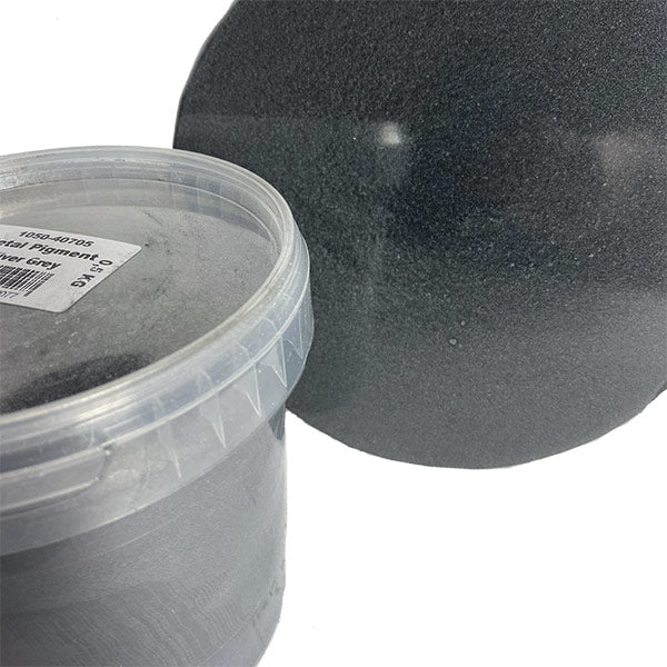 Profloor pigment til epoxy metallic Silver grey 500 gram