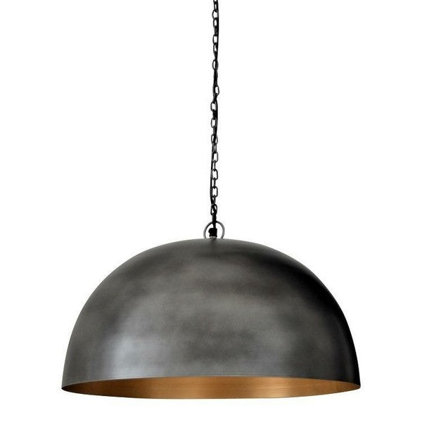 Loftlampe Pendel Factoria Rusty & Gold Ø35 cm
