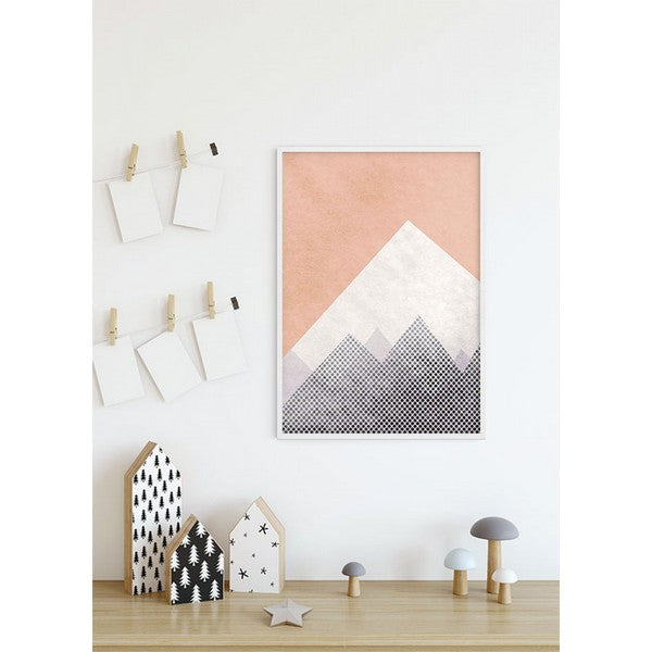 Plakat Vilde og frie bjerg - 40x50 cm