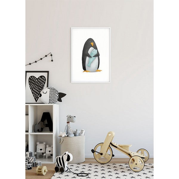 Plakat dyr pingvin - 30x40 cm